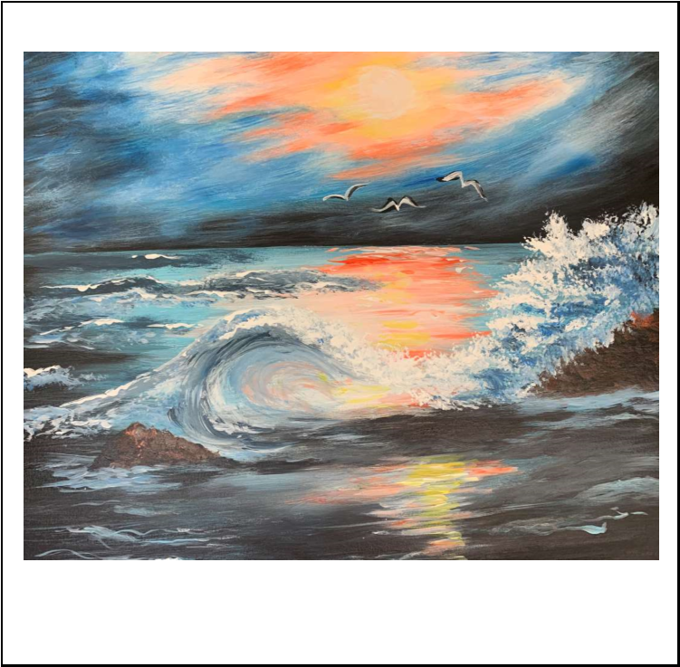 Ocean Night Sky